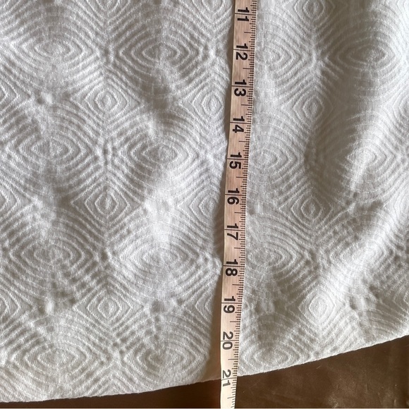 Bethany Bright White with Gold Details Halter Dress Size 12 - Picture 7 of 9